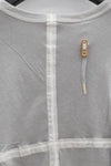 BORIS BIDJAN SABERI Short Sleeve T-Shirt TS ONE PIECE ST RF F035 Light Grey